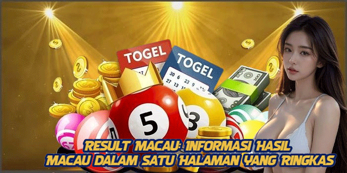 Result Macau: Informasi Hasil Macau dalam Satu Halaman yang Ringkas